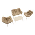 LOUNGE SET BEIGE - Image 4