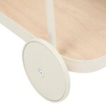 BEIGE TROLLEY WITH WHEELS - Image 2