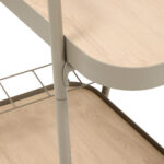 GREY TROLLEY WITH WHEELS - Image 2