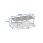 LOUNGE SET LIGHT GREY - Image 2