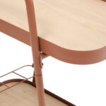 MARRON TROLLEY WITH WHEELS - Image 9