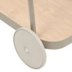 GREY TROLLEY WITH WHEELS - Image 6