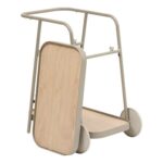 GREY TROLLEY WITH WHEELS - Image 5