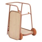 MARRON TROLLEY WITH WHEELS - Image 6