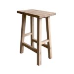 CUSTOM OAK BAR STOOL