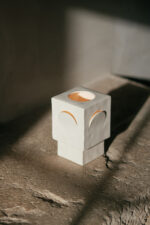 HANDMADE CERAMIC TABLE LAMP  13 x 13 x 20,5 - Image 3