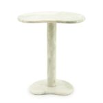 GREEN MARBLE SIDE TABLE - Image 2