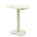 GREEN MARBLE SIDE TABLE