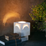 HANDMADE CERAMIC TABLE LAMP  13 x 13 x 20,5