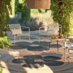 AMAPOLA OUTDOOR RUG NATURAL BLACK - 2 SIZES