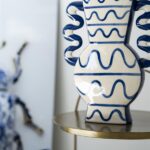 BLUE WAVES VASE