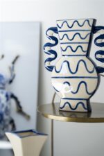 BLUE WAVES VASE