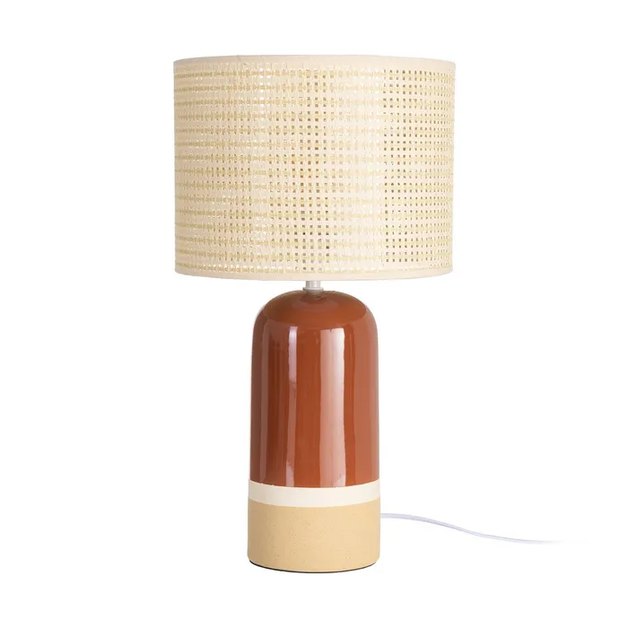 BRICK-SAND BICOLOR BRICK-SAND TABLE LAMP - Image 1