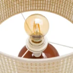 BICOLOR BRICK-SAND TABLE LAMP - Image 5