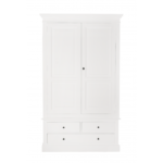 CUSTOM COLOR WARDROBE 2 DOORS 3 DRAWERS