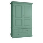 CUSTOM COLOR WARDROBE 2 DOORS 3 DRAWERS - Image 2