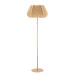 BEIGE FABRIC FLOOR LAMP
