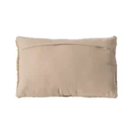 BEIGE & CHOCOLATE CUSHION - 30 X 50 CM - Image 4