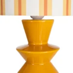 YELLOW STRIPES TABLE LAMP - Image 3