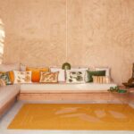 DIEGO ET FRIDA OUTDOOR SAFRAN RUG - 2 SIZES