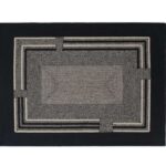 DISCO OUTDOOR BLACK RUG - 2 SIZES