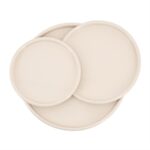 BEIGE PLATES SET