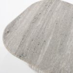 MARBLE & MANGO WOOD COFFEE TABLE - Image 2