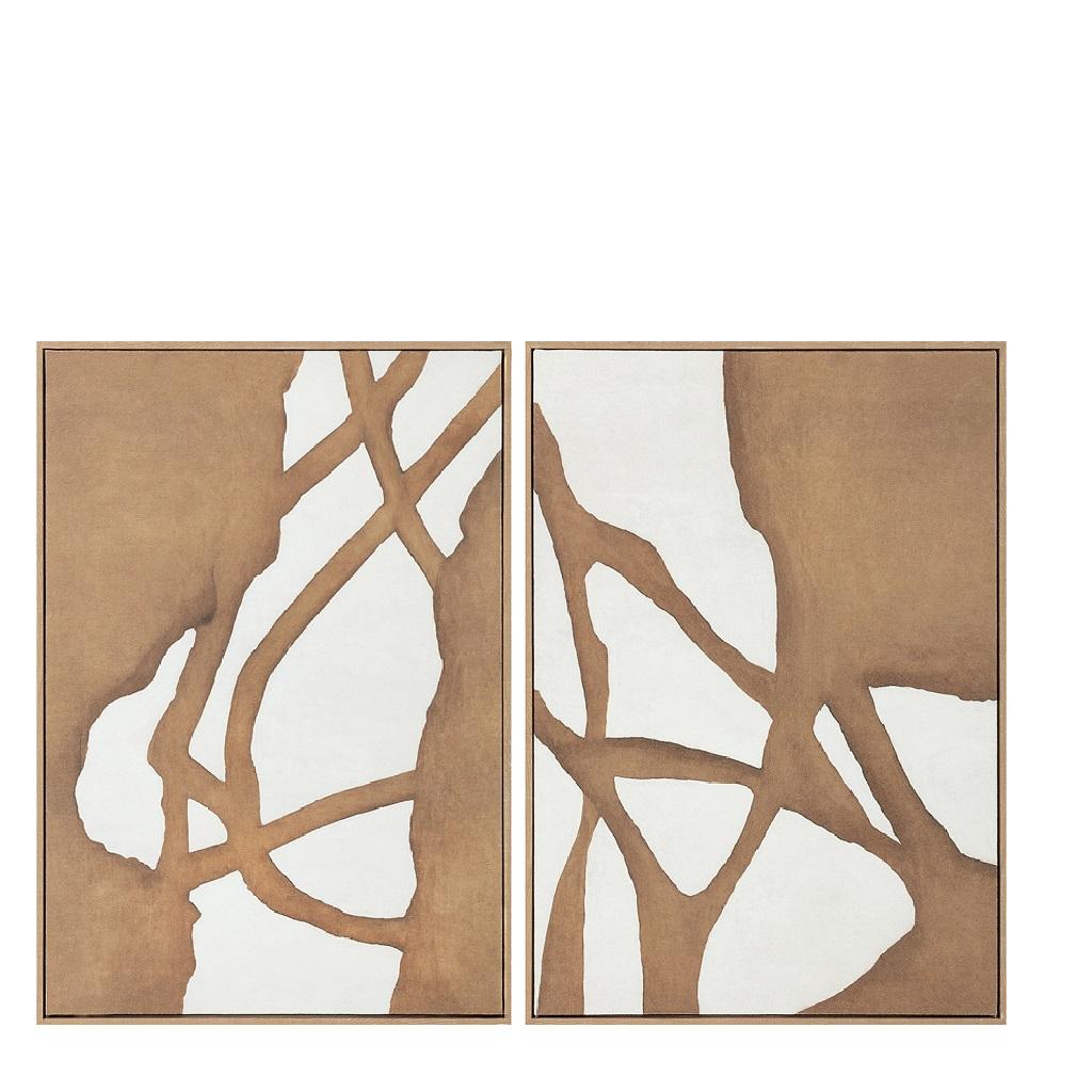 framed-canvas-set-2-textured-70x50x23cm-2 ΠΙΝΑΚΑΣ ΔΙΙΠΤΥΧΟΣ SET/2 ΣΕ ΚΑΜΒΑ ΜΠΕΖ 70Χ50Χ2,3ΕΚ - Image 1