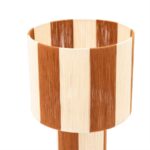 WARM BROWN COTTON YARN TABLE LAMP - Image 2