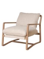 BEIGE ARMCHAIR - 77 X 75 X 89 cm - Image 2