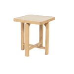 BEIGE SIDE TABLE 40x40x45 cm - Image 2