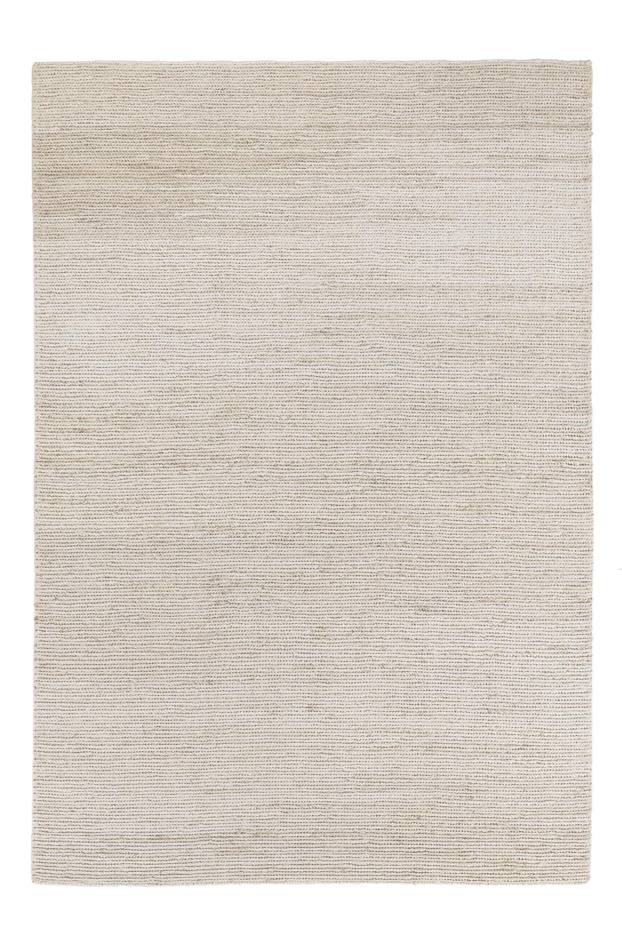 BLEACH WHITE CARPET NATURAL WHITE HANDMADE CARPET - 200X300 - Image 1