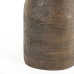 BROWN WOOD SIDE TABLE  37x30x46 cm - Image 4