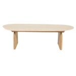 BEIGE COFFEE TABLE 115x58x35 cm