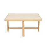 BEIGE COFFEE TABLE 80x80x37 cm