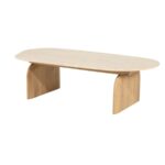 BEIGE COFFEE TABLE 115x58x35 cm - Image 2