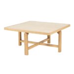 BEIGE COFFEE TABLE 80x80x37 cm - Image 2