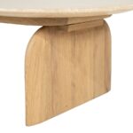 BEIGE COFFEE TABLE 115x58x35 cm - Image 3