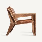 LEATHER ARMCHAIR - 74 X 76 X 78 cm - Image 2