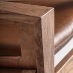 LEATHER ARMCHAIR - 74 X 76 X 78 cm - Image 4