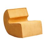 MUSTARD ARMCHAIR - 77 X 71 X 103 cm