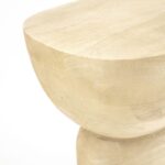 NATURAL SIDE TABLE  37x30x46 cm - Image 5