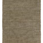 HANDMADE OLIVE DISTRESSED CARPET - 200 X 300