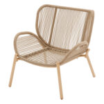 BEIGE OUTDOOR LOUNGE SET - Image 3