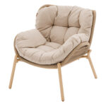 BEIGE OUTDOOR LOUNGE SET - Image 4