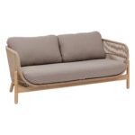 2-SEATER ACACIA OUTDOOR SOFA - Image 2