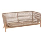 2-SEATER ACACIA OUTDOOR SOFA - Image 3