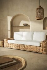 THREE SEATER SOFA - 215 x 80 x 70 - Image 6