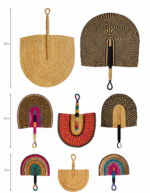 DECORATIVE WALL FAN - VARIOUS SIZES - Image 2