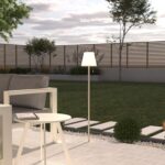 BEIGE OUTDOOR FLOOR LAMP - 108 CM - Image 5